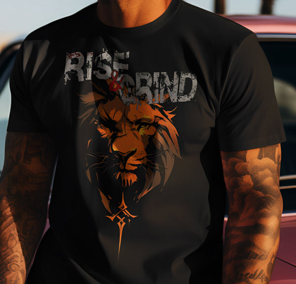 Rise & Grind. Soft-Style T-Shirt